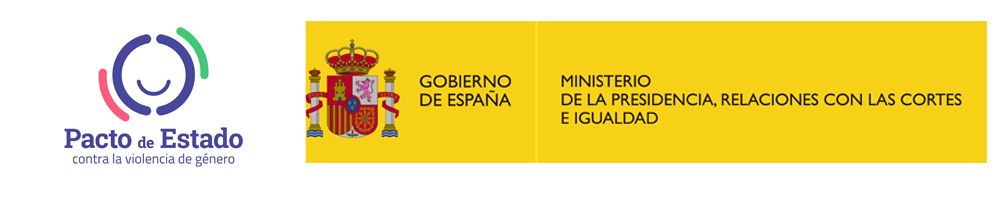 Financiación con cargo aos créditos recibidos do Ministerio de la Presidencia, Relaciones con las Cortes e Igualdad (Secretaria de Estado de Igualdad)