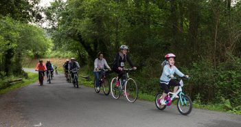 A ruta percorreu un trazado adaptado a todas as idades