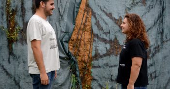 Fran Gómez e Carmen Rey (Foto: Gabriel Tizón)