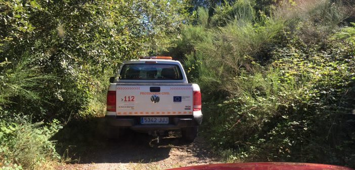 Durante a tarde parte do dispositivo adentrouse nos camiños que rodean o lago das Pontes