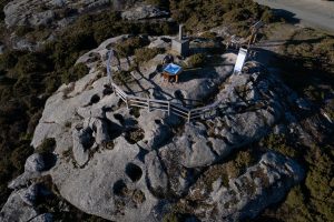 A zona preparouse cunha intervención mínima sobre a paisaxe