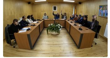 Captura de pantalla da emisión do pleno a través da canle municipal de youtube