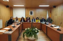Foto da reunión da Mesa local de Coordinación Interinstitucional contra a Violencia de Xénero (Foto: ArabíasCoop)