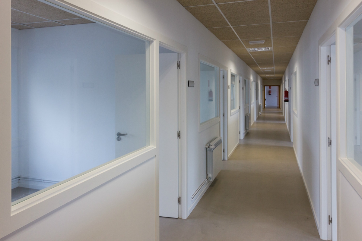 Corredor do Centro de Empresas